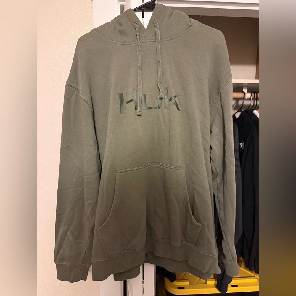 Men’s Huk brand hoodie, size: XL